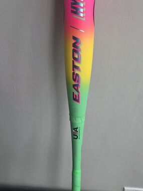 Easton Kids Gradient Green Bat - Multicolor